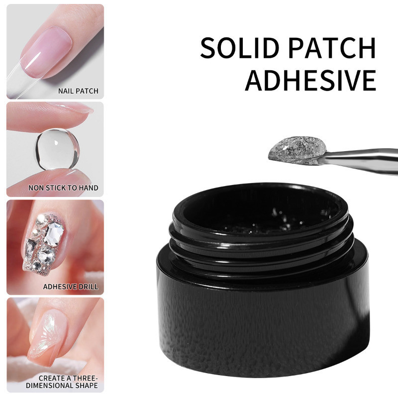 Nail Art Full Color - 3 stks/set Solid Nail Tips Gel