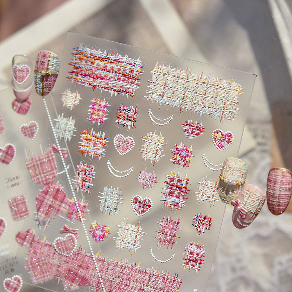 Nail Art Valentine - 1 stks 5D Relief Liefde Horen