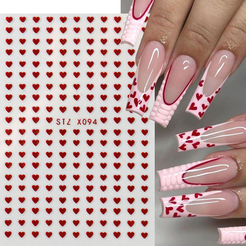 2 stks Mini Liefde Hart Nail A - Nail Art Valentine recensie en prijs