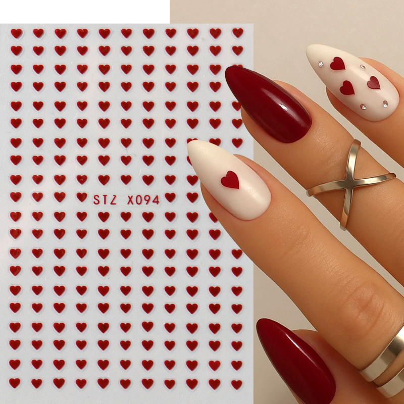 2 stks Mini Liefde Hart Nail A - Nail Art Valentine recensie en prijs