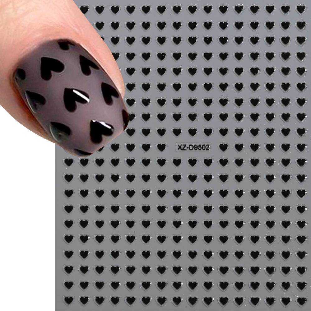 8 stks 3D 2mm Harten Nail Stic - Nail Art Valentine recensie en prijs