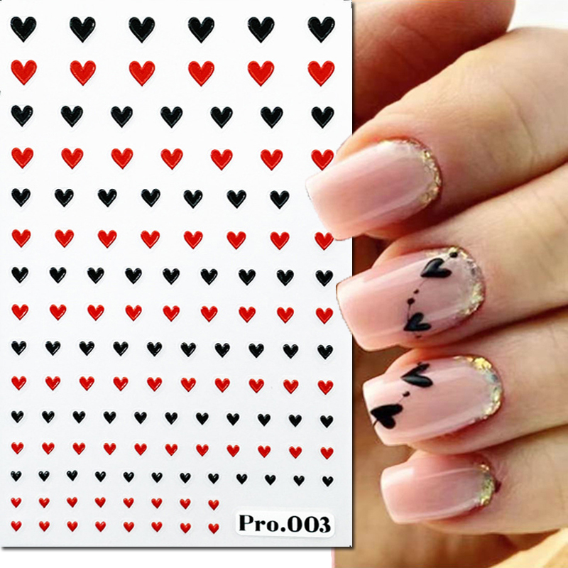 5d Reliëf Nail Art Stickers Va - Nail Art Valentine recensie en prijs