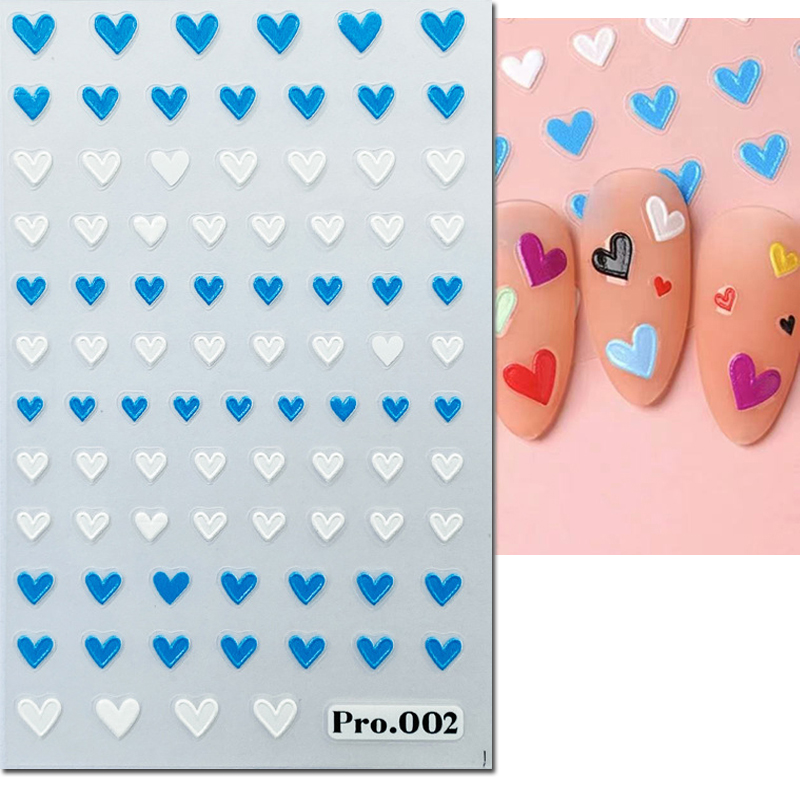 5d Reliëf Nail Art Stickers Va - Nail Art Valentine recensie en prijs