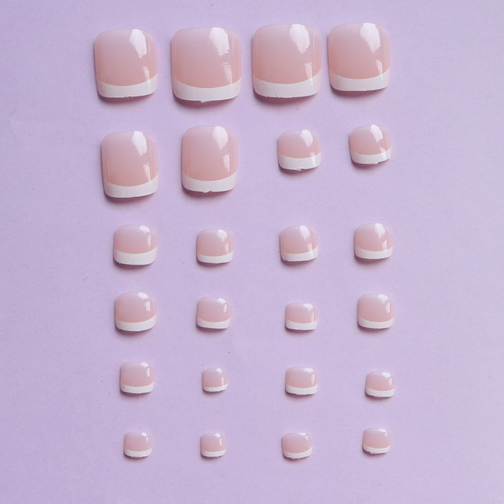 24 Stuks Korte Vierkante Roze  - Nail Art Fake Nails recensie en prijs