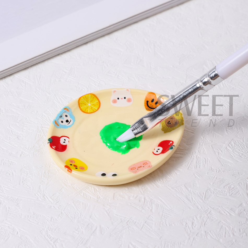 2 stuks Cartoon Cat Kleurenpal - Nail Art Full Color recensie en prijs