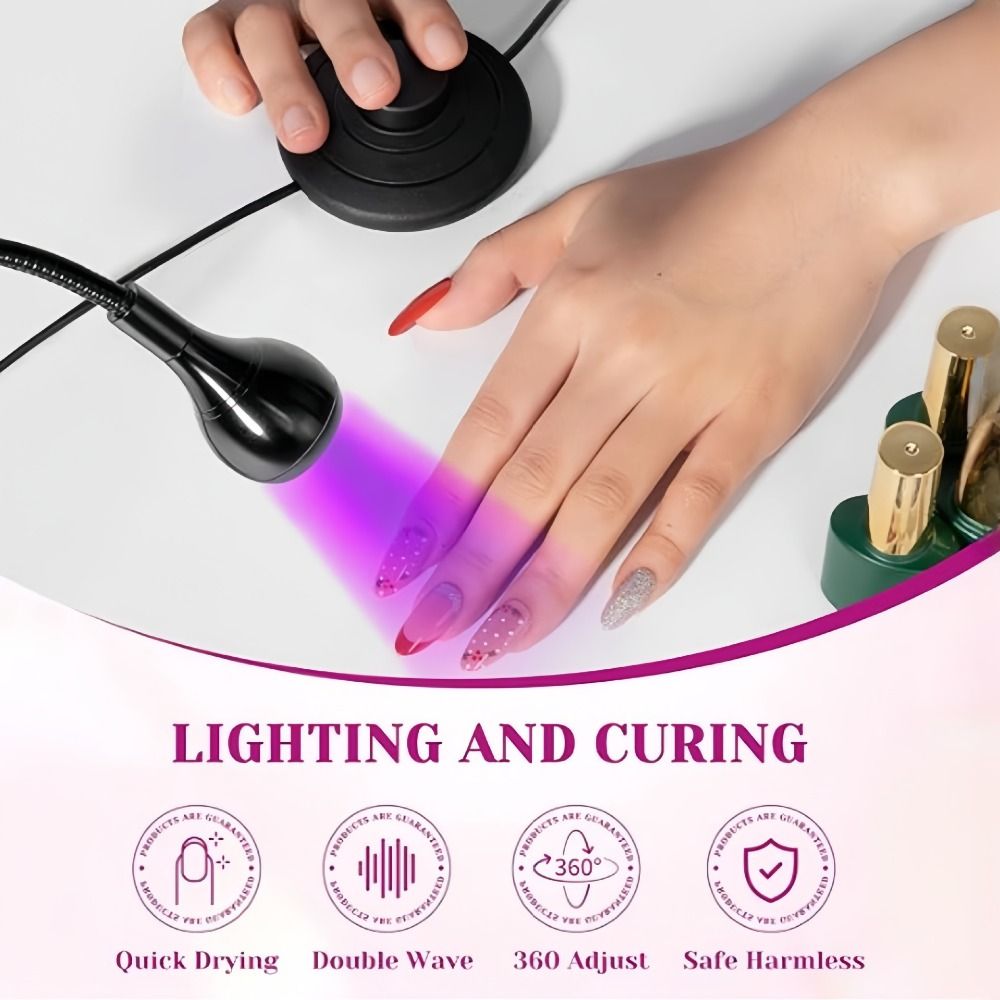 Draagbare 5W/3W UV Led Nagella - Uv Led Lamp Nail recensie en prijs