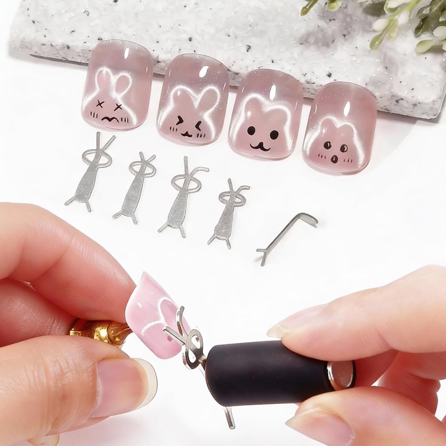 10 stuks Cat Eye Nagelmagneet  - Nail Art Full Color recensie en prijs