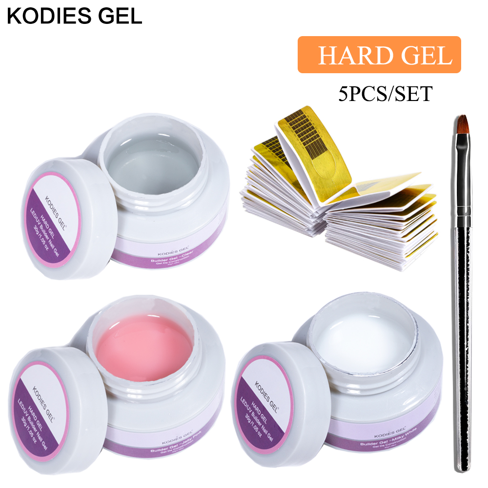 Kodies Gel 5 Stks/set Uv Build - Polygel Nail Kit recensie en prijs