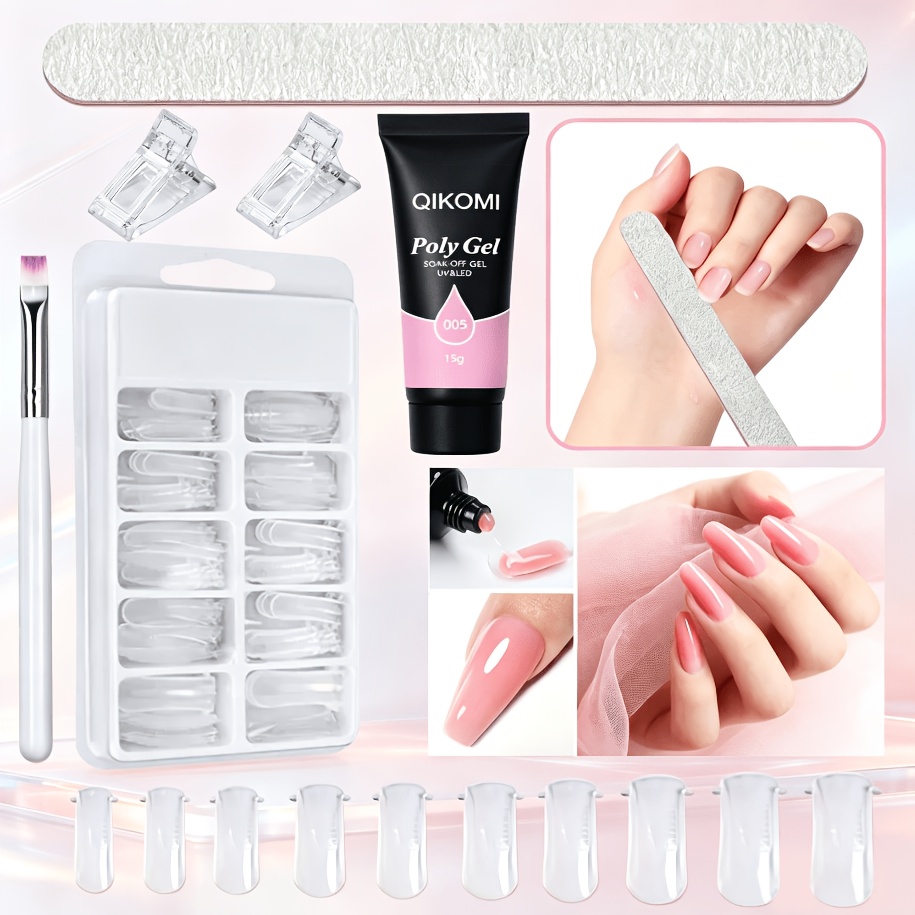 QIKOMI Poly Gel Nagelverlengin - Polygel Nail Kit recensie en prijs