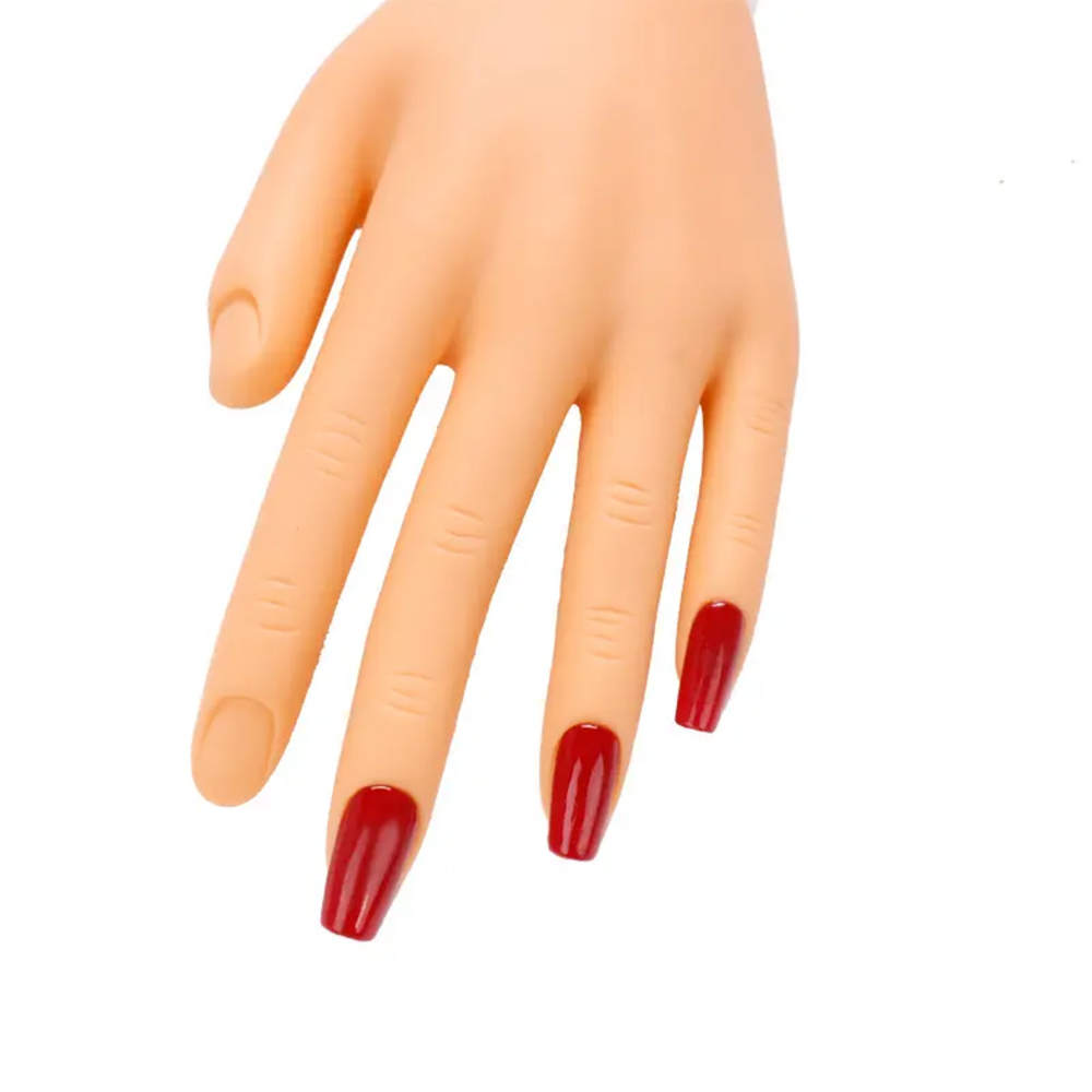 Flexibele siliconen nageloefen - Nail Art Fake Nails recensie en prijs