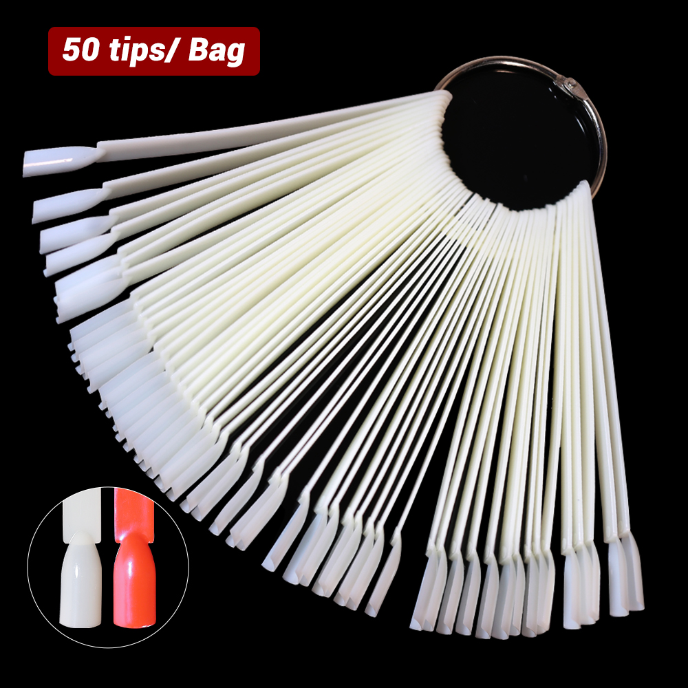 50 stuks valse nagel display s - Nail Art Oval recensie en prijs