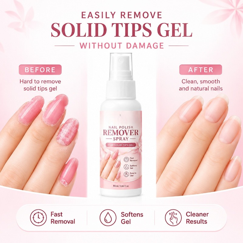 Nagelverwijderaar Spray, vaste - Nail Art Fake Nails recensie en prijs