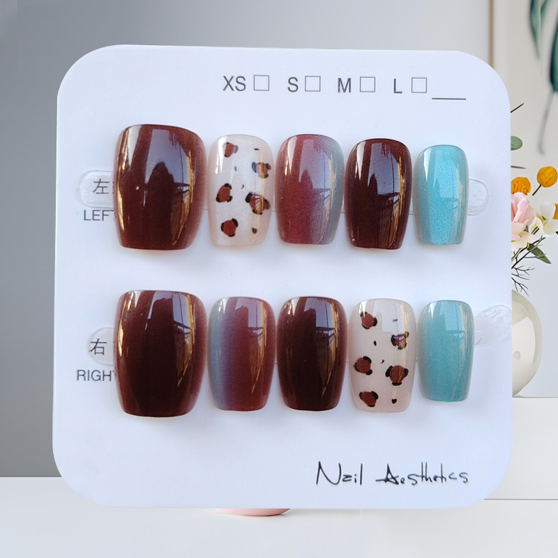 10 stuks herfst winter nieuwe  - Nail Art Fake Nails recensie en prijs
