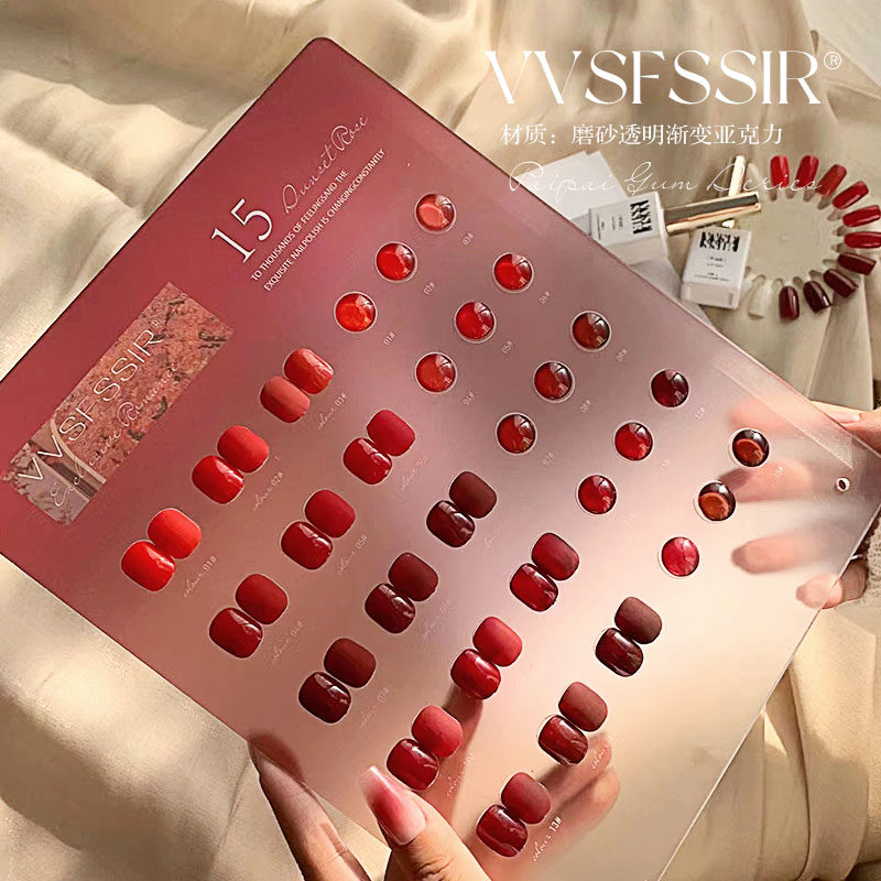 VVSFSSIR Nagellak Set met 15 K - Nail Art Red Cherry recensie en prijs