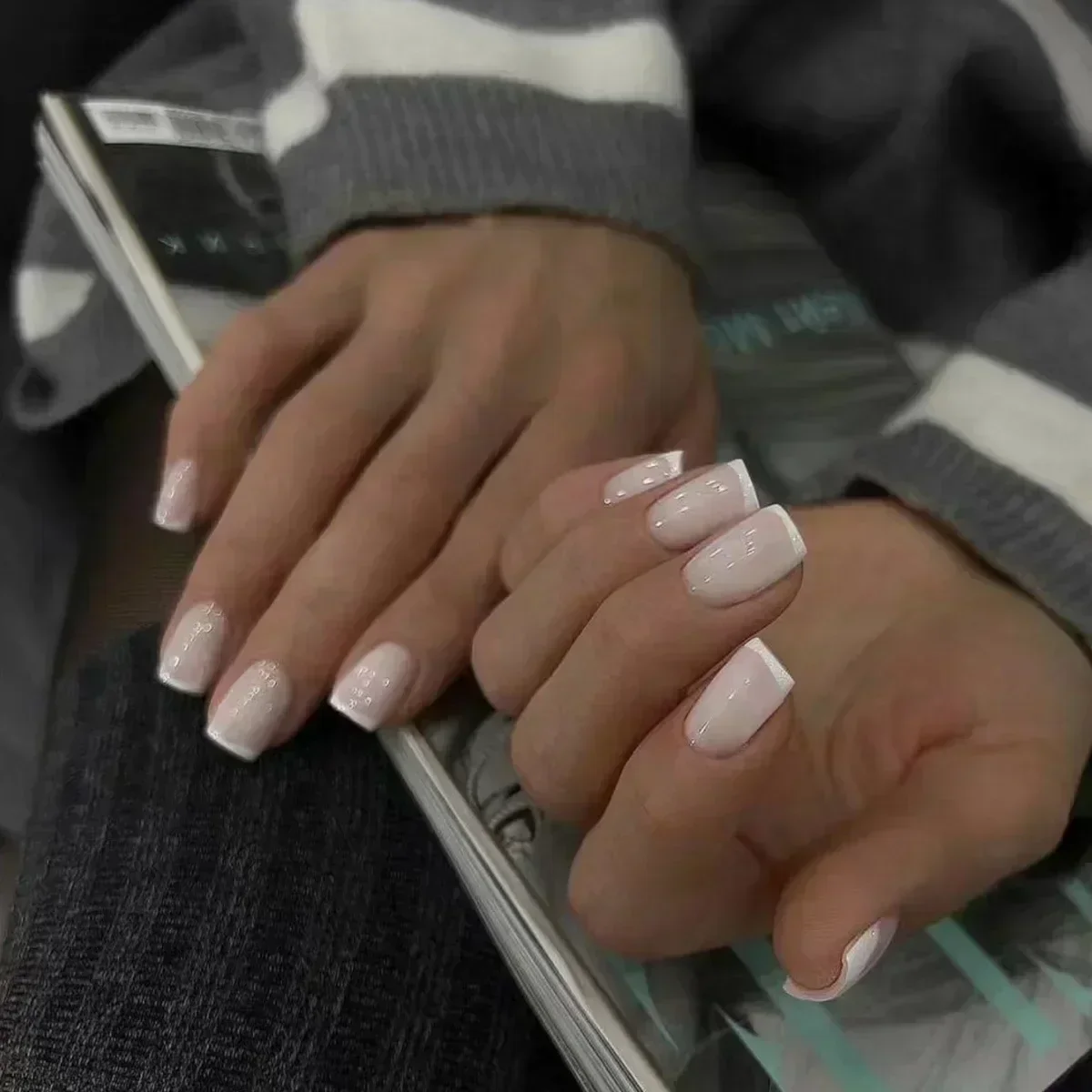 24 stuks eenvoudige ballet gli - Nail Art Fake Nails recensie en prijs