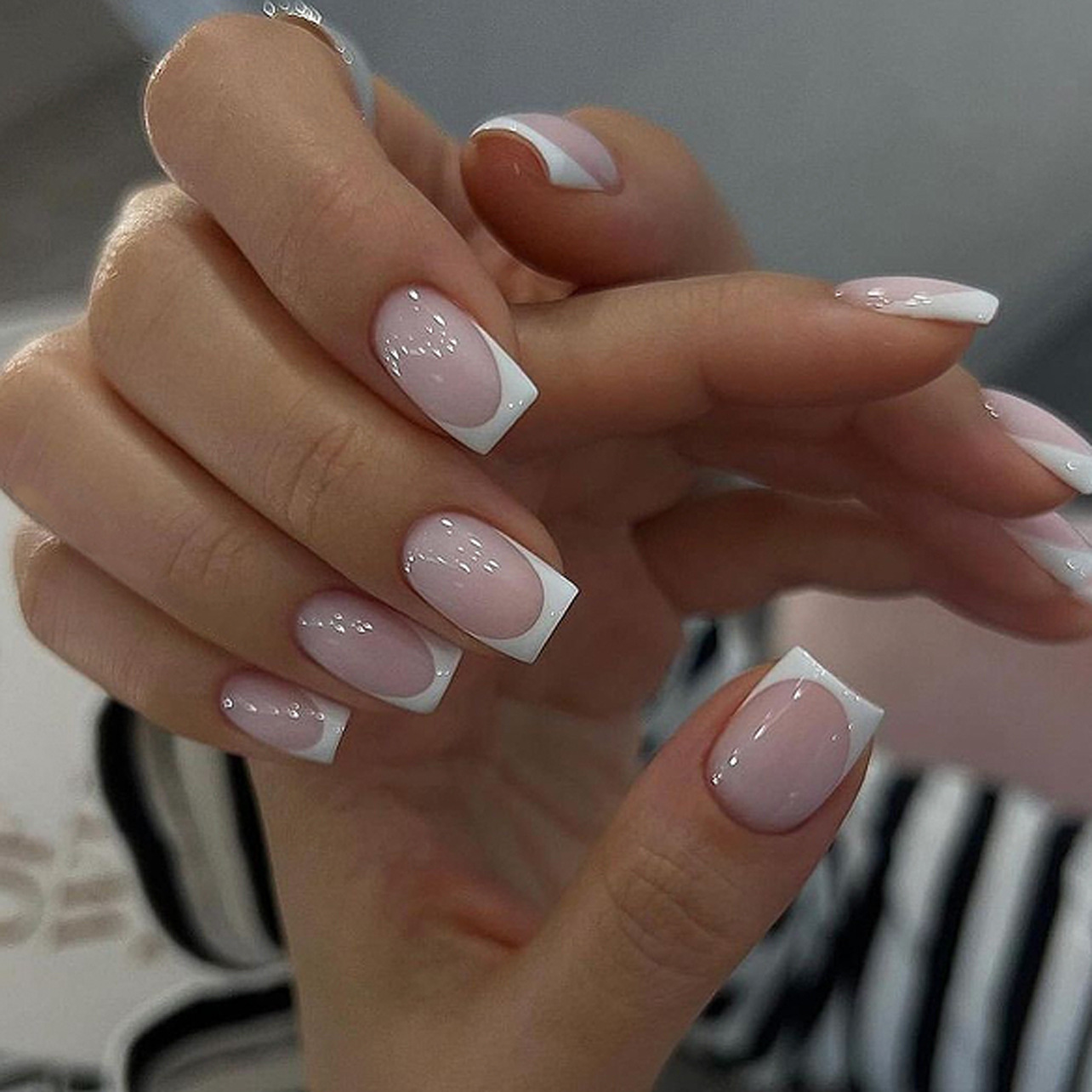 24 stuks eenvoudige ballet gli - Nail Art Fake Nails recensie en prijs