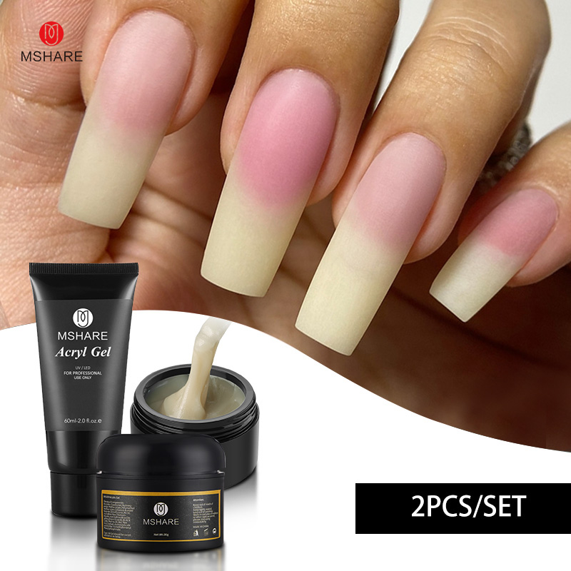 MSHARE 2 stks/set 30g/60g Natu - Polygel Nail Kit recensie en prijs